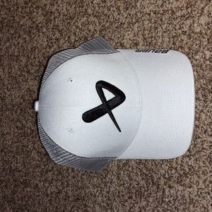 Bauer Core Trucker Mesh White Cap - Adult OS